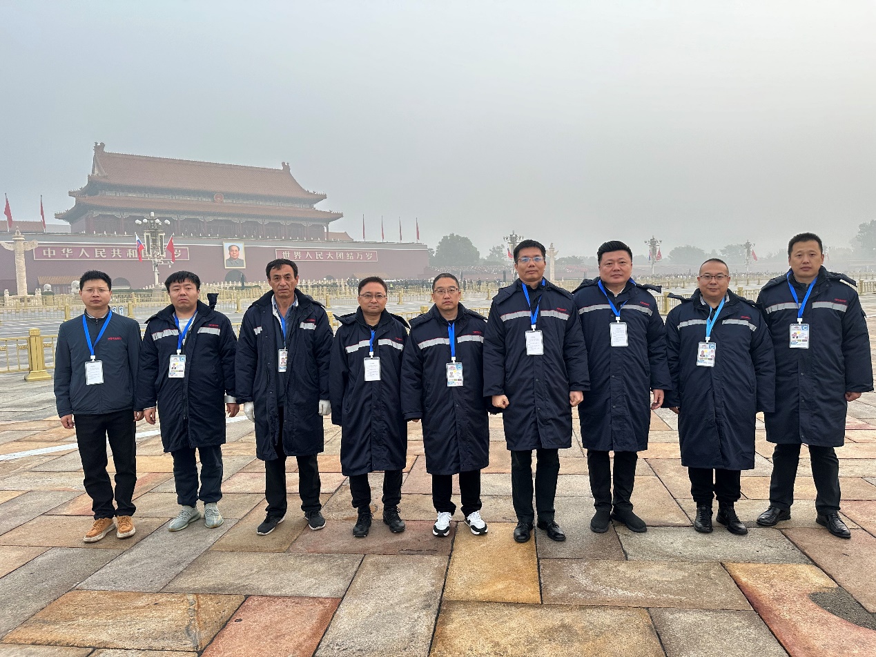 大華公司所屬七九七音響技術保障團隊順利完成天安門升旗儀式保障任務